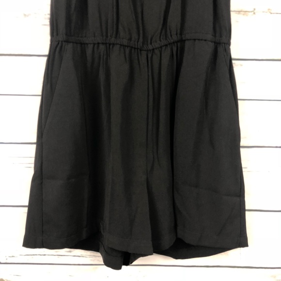 NWT Daniel Rainn Small Black lace crochet romper - Picture 3 of 7